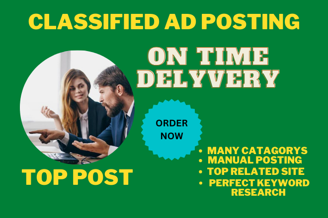 Boost Your Business with Number 1 good Professional Classified Ad Posting Services